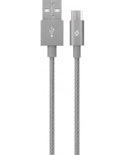 Кабел ttec - AlumiCable, USB-A/Micro USB, 1.2 m, сив