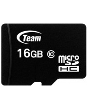 Карта памет Team Group - 16GB, microSDHC, Class10 + адаптер -1
