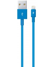 Кабел ttec - Charge/Data, USB-A/Lightning, 1 m, син -1