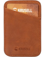 Картодържател Krusell - iPhone MagSafe, кафяв -1