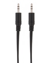 Аудио кабел TnB - 2075100244, жак 3.5 mm/жак 3.5 mm, 0.8 m, черен -1
