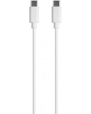 Кабел Xtorm - Essential, USB-C/USB-C, 1 m, бял -1