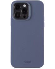 Калъф Holdit - Silicone, iPhone 15 Pro Max, син -1