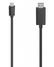 Кабел Hama - 200719, USB-C/HDMI, 3 m, черен