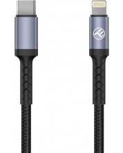 Кабел Tellur - TLL155431, USB-C/Lightning, 2 m, черен -1