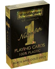 Карти за игра - WADDINGTONS NO. 1 Black and Gold -1