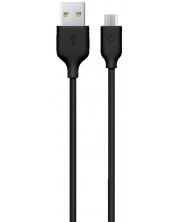 Кабел ttec - New, USB-A/Micro USB, 1.2 m, черен -1