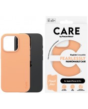 Калъф CARE - Fashionable MagSafe, iPhone 16 Pro, Peachy -1