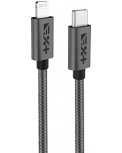 Кабел Next One - USB-C/Lightning, 1.2 m, сив
