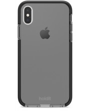 Калъф Holdit - Seethru, iPhone X/XS, черен