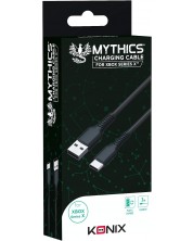 Кабел Konix - Mythics Play & Charge Cable 3 m (Xbox Series X/S) -1