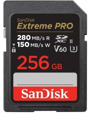 Карта памет SanDisk - Extreme PRO, 256GB, SDXC, V60 UHS-II -1
