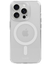 Калъф Holdit - MagSafe Case, Phone 15 Pro Max, бял/прозрачен -1
