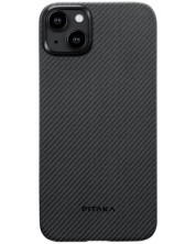 Калъф Pitaka - Fusion MagEZ 4 1500D, iPhone 15, Grey Twill -1