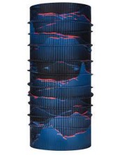 Кърпа за глава BUFF - ThermoNet Neckwear, S-Wave Blue, синя -1