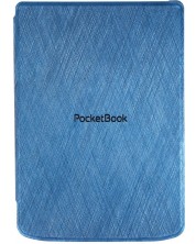 Калъф PocketBook - H-S-634-B-WW, Verse/Verse Pro, син