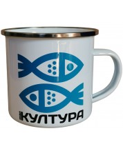 Метално канче Таралеж Art & Design - Аква Култура, 330 ml