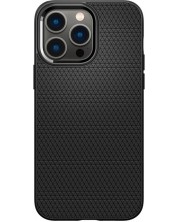 Калъф Spigen - Liquid Air, iPhone 14 Pro, черен -1