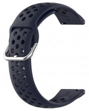 Каишка Techsuit - W004, Galaxy Watch/Huawei Watch, 22 mm, тъмносиня