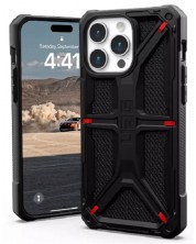 Калъф UAG - Monarch Kevlar, iPhone 15 Pro Max, черен