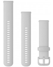 Каишка Garmin - QR Silicone, Venu/vivomove, 20 mm, Mist Gray -1