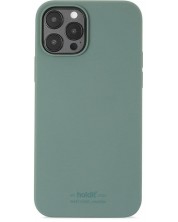 Калъф Holdit - Silicone, iPhone 12 Pro Max, Moss Green -1