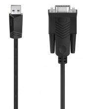 Кабел Hama - 200622, USB-A/D-Sub, 1.5 m, черен -1