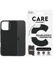 Калъф CARE - Fashionable, iPhone 16 Pro Max, черен -1