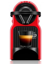 Кафемашина с капсули Nespresso - Inissia Red, C40-EURENE4-S, 19 bar, 0.7 l, Rubi Red -1
