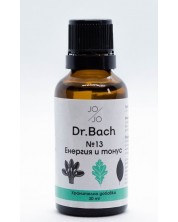 Dr. Bach Капки Енергия и тонус, 30 ml, Jo & Jo -1