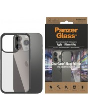 Калъф PanzerGlass - ClearCase, iPhone 14 Pro, черен
