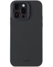 Калъф Holdit - Silicone, iPhone 15 Pro Max, черен -1