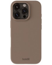 Калъф Holdit - Silicone, iPhone 16 Pro Max, Mocha Brown