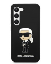 Калъф Karl Lagerfeld - Ikonik NFT, Galaxy S23 Plus, черен -1