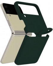 Калъф Techsuit - Soft Edge, Galaxy Z Flip 3 5G, тъмнозелен