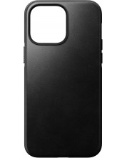 Калъф Nomad - Modern Leather MagSafe, iPhone 14 Pro Max, черен -1