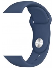 Каишка Trender - Silicone, Apple Watch, 44/45 mm, тъмносиня -1