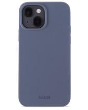 Калъф Holdit - Silicone, iPhone 14 Plus, син -1