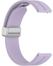 Каишка Techsuit - W011, Huawei Watch, 22 mm, лилава