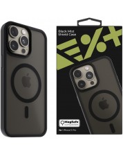 Калъф Next One - Black Mist Shield MagSafe, iPhone 15 Pro, черен