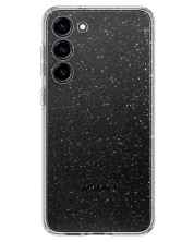 Калъф Spigen - Liquid Crystal Glitter, Galaxy S23 Plus, Crystal Quartz
