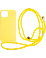 Калъф Mobile Origin - Lanyard, iPhone 15, Yellow