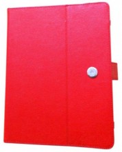 Калъф за таблет Diva - Leather, 10'', червен -1