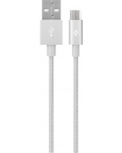 Кабел ttec - AlumiCable, USB-A/Micro USB, 1.2 m, сребрист