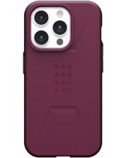 Калъф UAG - Civilian MagSafe, iPhone 15 Pro Max, червен
