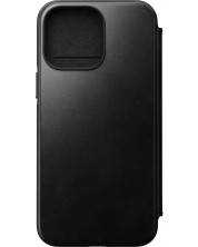 Калъф Nomad - Leather Folio MagSafe, iPhone 14 Pro Max, черен -1