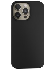 Калъф Next One - Black Silicone MagSafe, iPhone 15 Pro Мах, черен -1