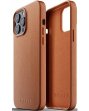 Калъф Mujjo - Full Leather, iPhone 13 Pro Max, светлокафяв