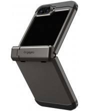 Калъф Spigen - Tough Armor Pro, Galaxy Z Flip 6, Gunmetal