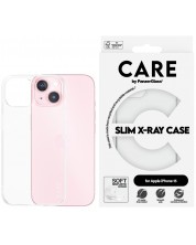 Калъф CARE - Fashion X-Ray Soft, iPhone 15, прозрачен -1